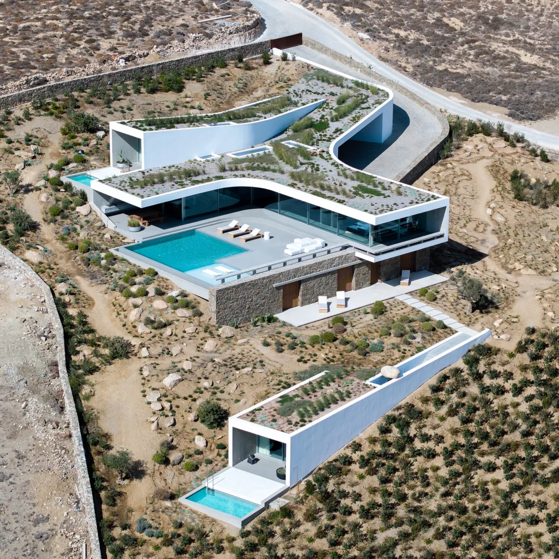Aimasiá Villa By Tom Dixon, Elia — Mykonos